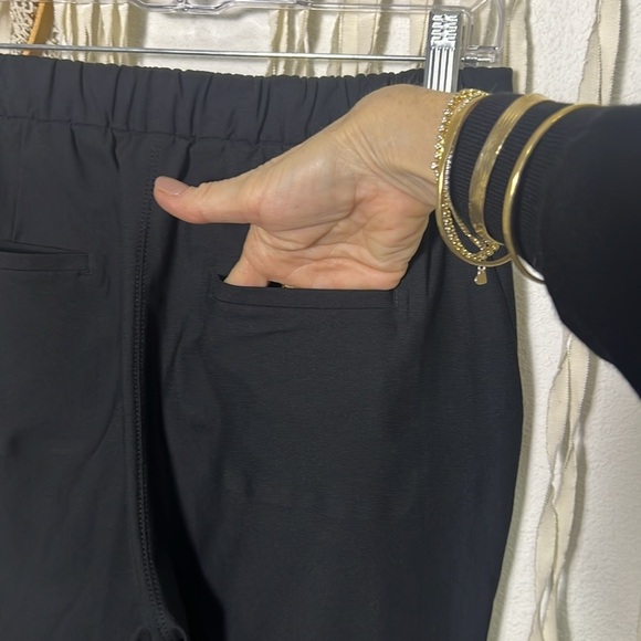 Lululemon Black Your True Trouser 7/8 Pant Size 6 - Picture 8 of 15